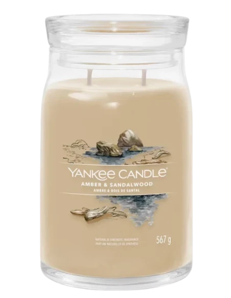Yankee Candle - Amber & Sandalwood - Large Jar Candle