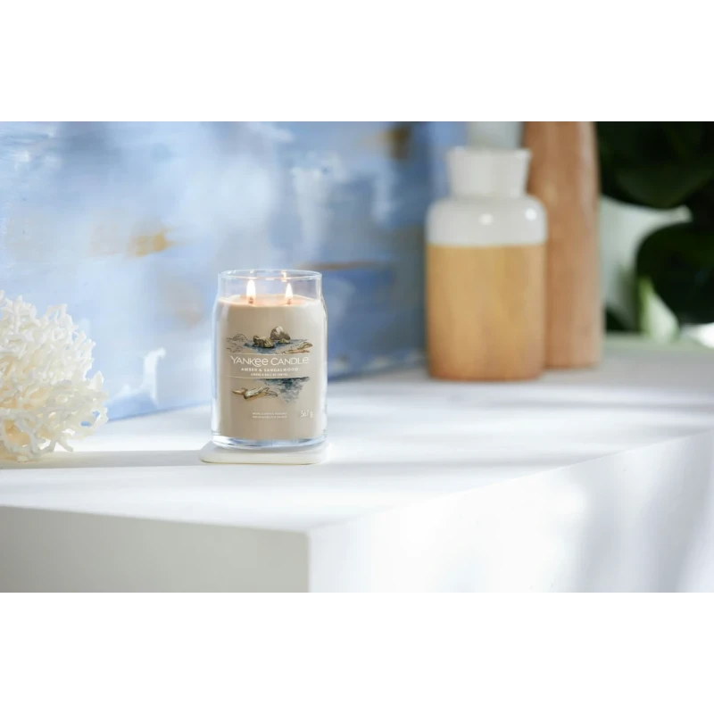 Yankee Candle - Amber & Sandalwood - Large Jar Candle