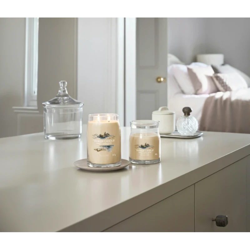 Yankee Candle - Amber & Sandalwood - Candela in Giara Media