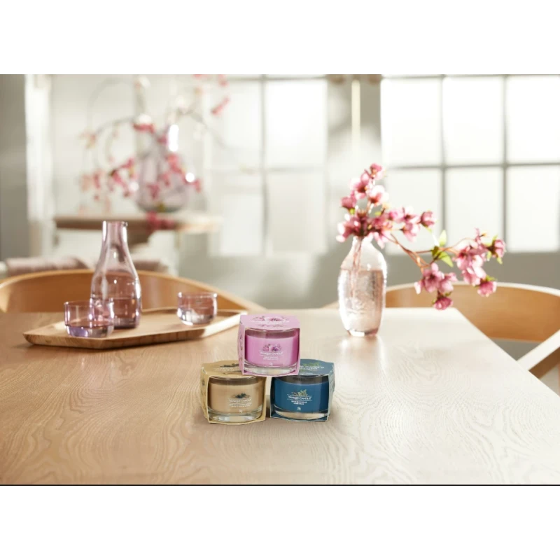 Yankee Candle - Amber & Sandalwood - Candela Votiva in Vetro