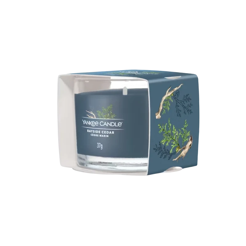 Yankee Candle - Bayside Cedar - Candela Votiva in Vetro