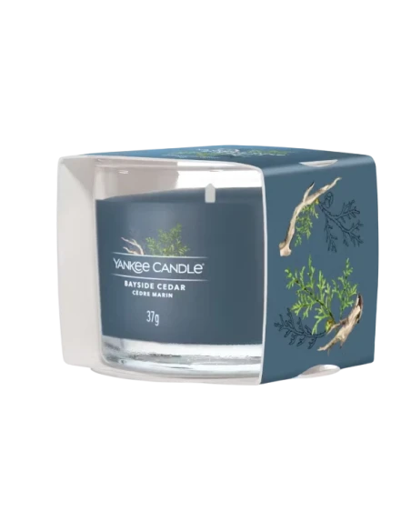 Yankee Candle - Bayside Cedar - Candela Votiva in Vetro