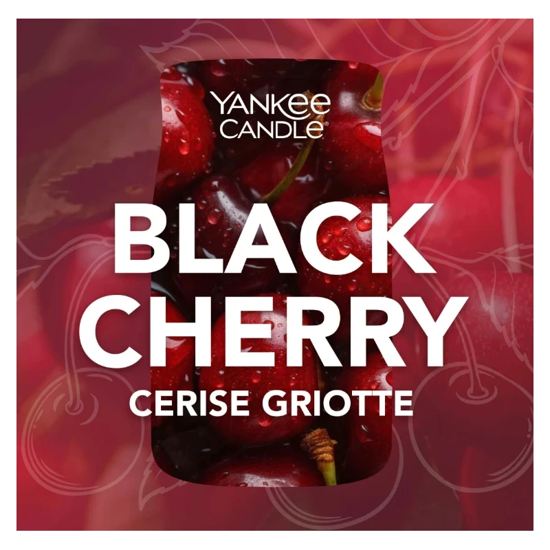 Yankee Candle - Black Cherry - Candela in Giara Grande