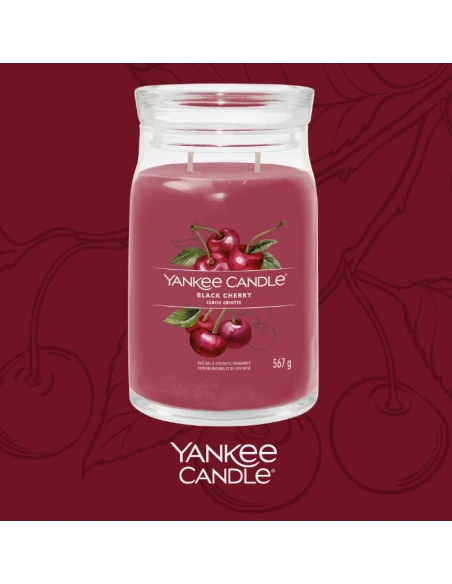 Yankee Candle - Black Cherry - Large Jar Candle