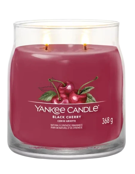 Yankee Candle - Black Cherry - Candela in Giara Media