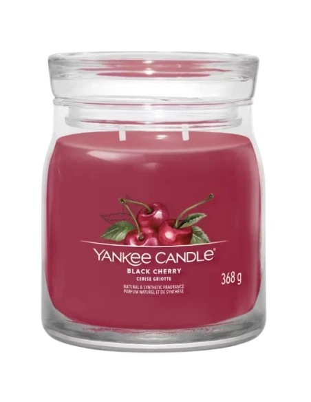 Yankee Candle - Black Cherry - Candela in Giara Media