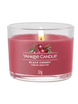 Yankee Candle - Black Cherry - Glass Votive Candle