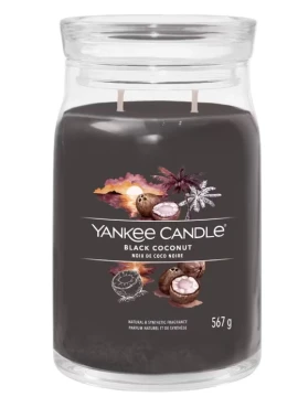 Yankee Candle - Black Coconut - Candela in Giara Grande