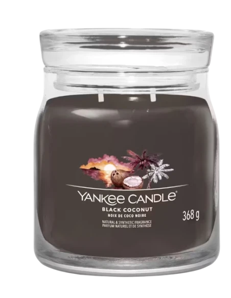 Yankee Candle - Black Coconut - Candela in Giara Media