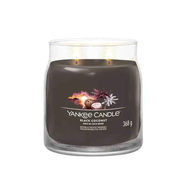 Yankee Candle - Black Coconut - Candela in Giara Media