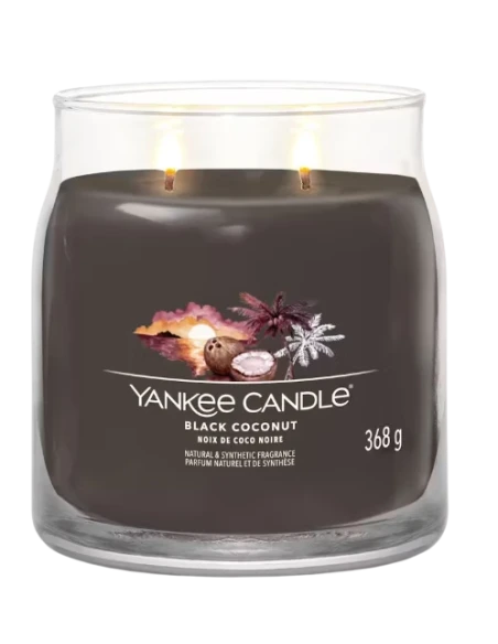 Yankee Candle - Black Coconut - Medium Jar Candle