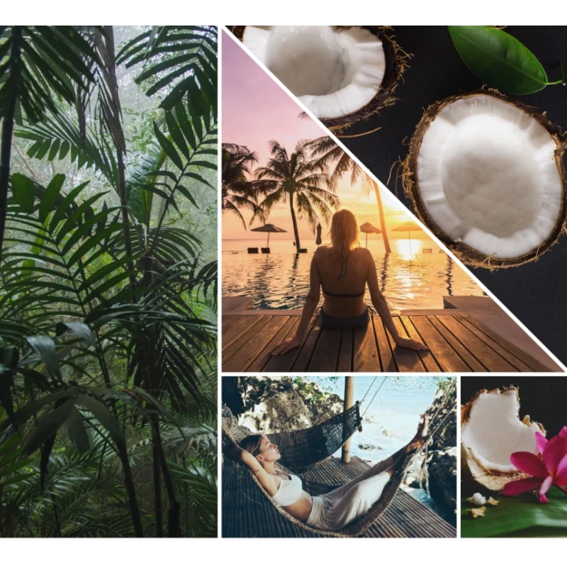 Yankee Candle - Black Coconut - Glass Votive Candle