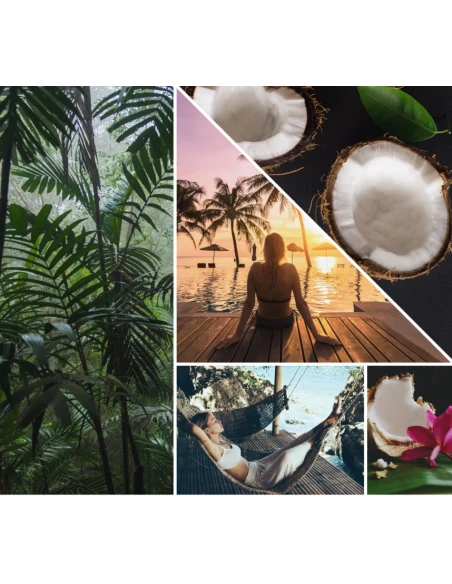 Yankee Candle - Black Coconut - Candela Votiva in Vetro