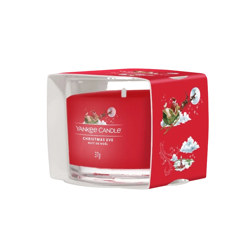 Yankee Candle - Christmas Eve Candela Votiva in Vetro