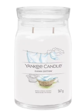 Yankee Candle - Clean Cotton® Candela in Giara Grande