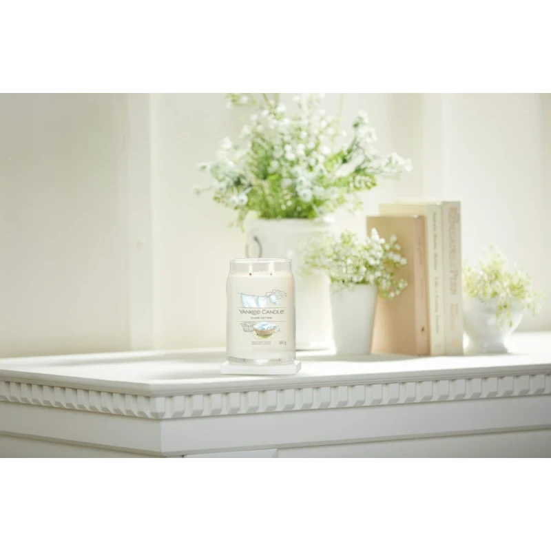 Yankee Candle - Clean Cotton® Candela in Giara Grande