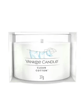 Yankee Candle - Clean Cotton® Candela Votiva in Vetro