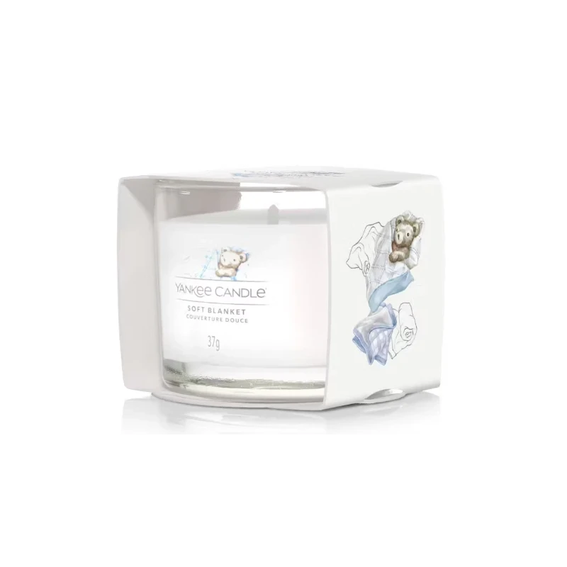 Yankee Candle - Clean Cotton® Glass Votive Candle