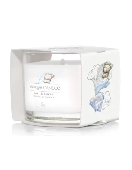 Yankee Candle - Clean Cotton® Glass Votive Candle