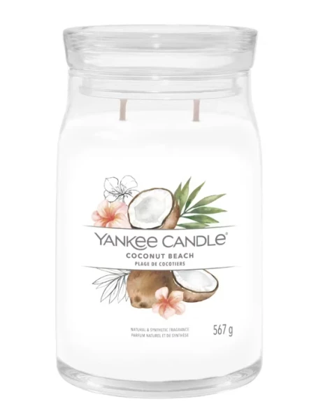 Yankee Candle - Coconut Beach Candela in Giara Grande