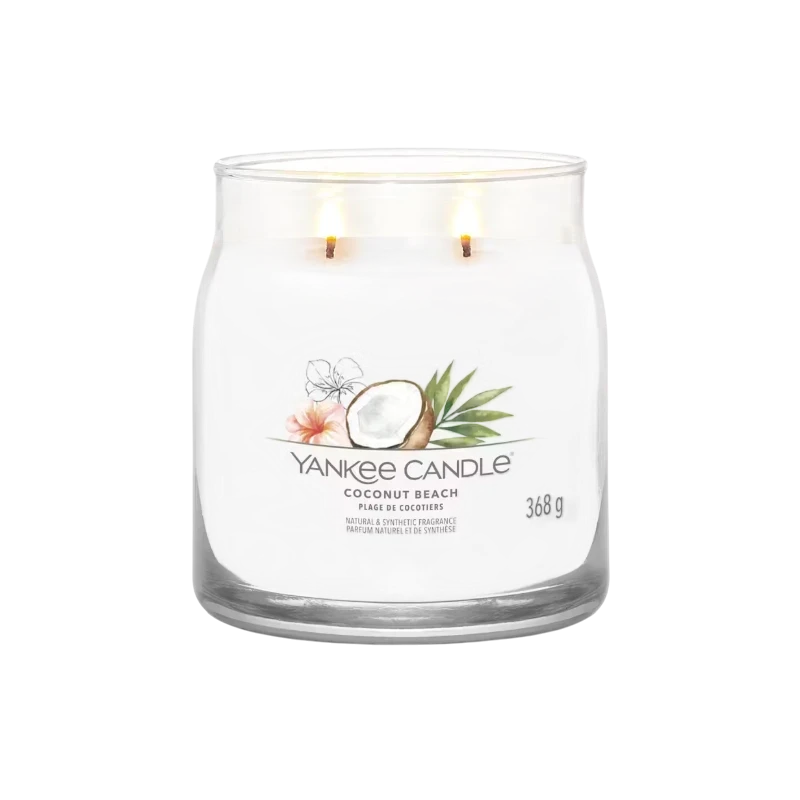 Yankee Candle - Coconut Beach Candela in Giara Media