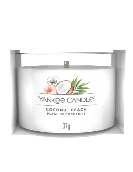 Yankee Candle - Coconut Beach Candela Votiva in Vetro