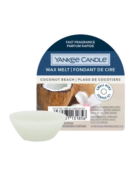 Yankee Candle - Coconut Beach Candela Cera da Fondere