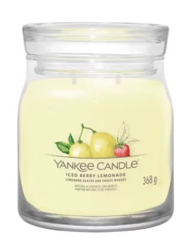 Yankee Candle - Iced Berry Lemonade  Candela in Giara Media