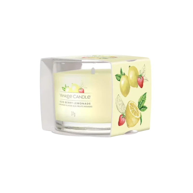 Yankee Candle - Iced Berry Lemonade  Candela Votiva in Vetro