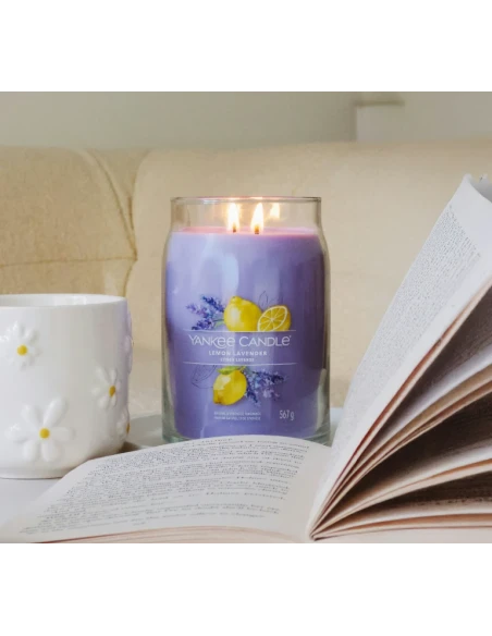 Yankee Candle - Lemon Lavender Candela in Giara Grande