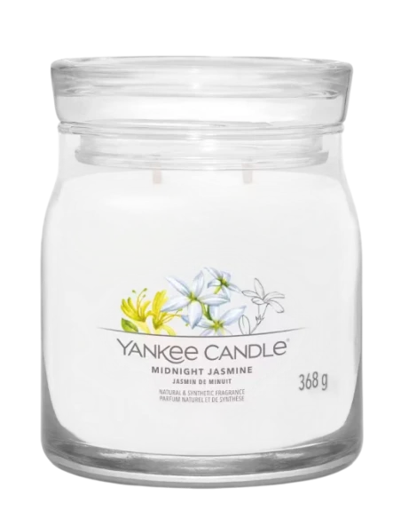 Yankee Candle - Midnight Jasmine Candela in Giara Media