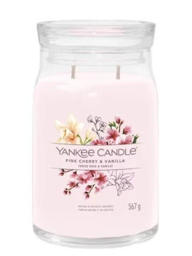 Yankee Candle - Pink Cherry & Vanilla Candela in Giara Grande