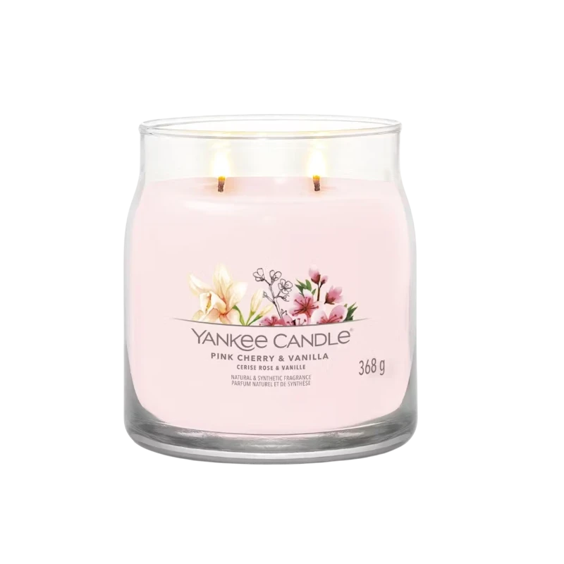 Yankee Candle - Pink Cherry & Vanilla Medium Jar Candle