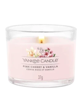 Yankee Candle - Pink Cherry & Vanilla Votive Glass Candle
