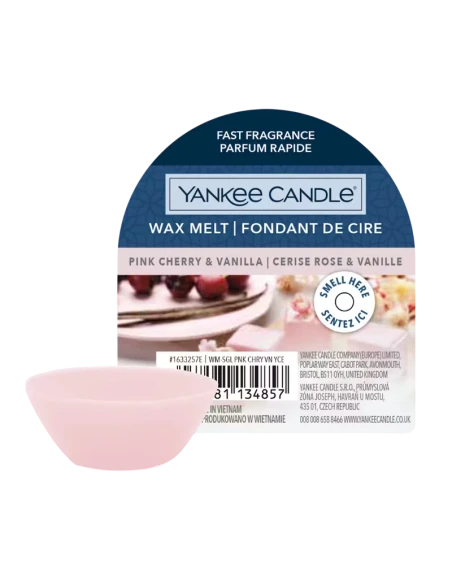 Yankee Candle - Pink Cherry & Vanilla Cera da Fondere