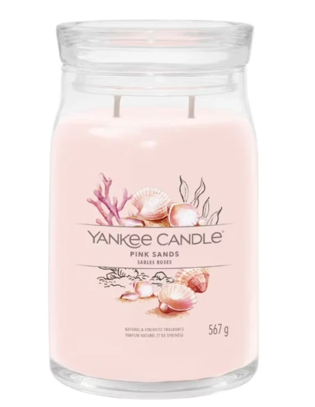 Yankee Candle - Pink Sands - Candela in Giara Grande