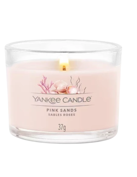 Yankee Candle - Pink Sands - Candela Votiva in Vetro