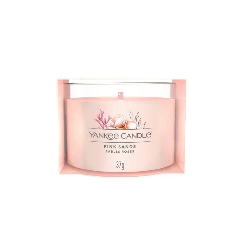 Yankee Candle - Pink Sands - Glass Votive Candle