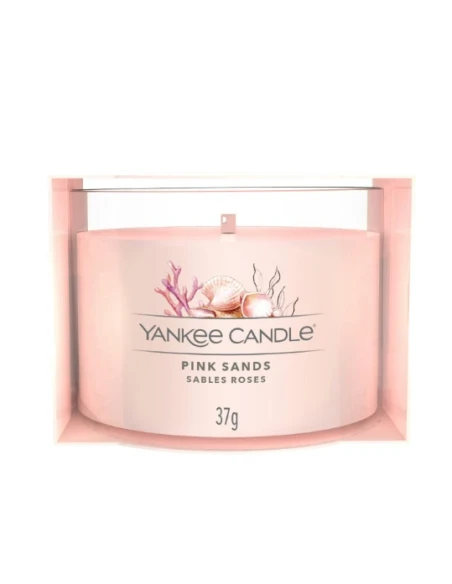 Yankee Candle - Pink Sands - Candela Votiva in Vetro