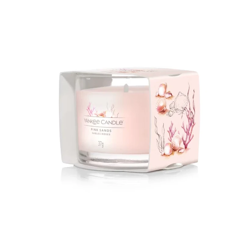 Yankee Candle - Pink Sands - Candela Votiva in Vetro