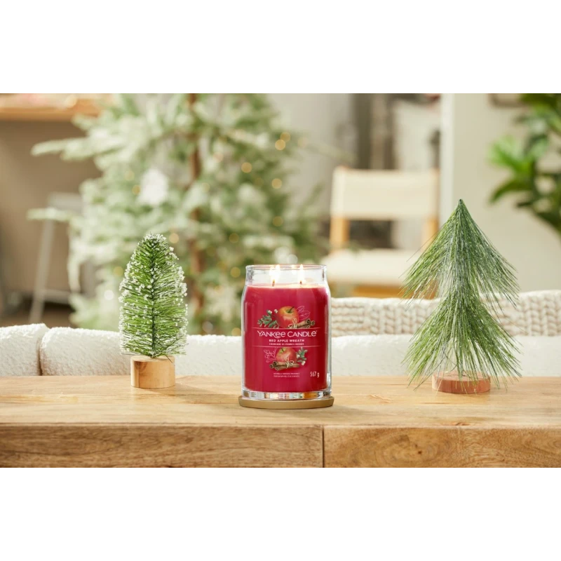 Yankee Candle - Red Apple Wreath Candela in Giara Grande