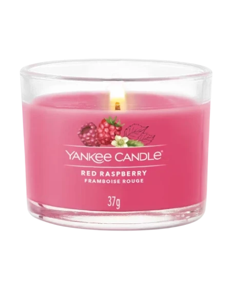 Yankee Candle - Red Raspberry Candela Votiva in Vetro
