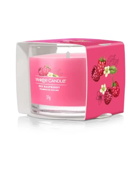 Yankee Candle - Red Raspberry Candela Votiva in Vetro