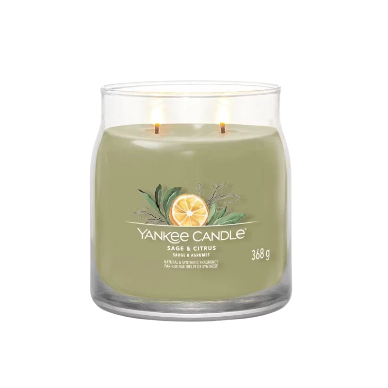 Yankee Candle - Sage & Citrus Medium Jar Candle