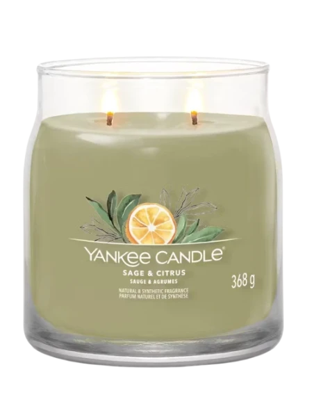 Yankee Candle - Sage & Citrus Medium Jar Candle