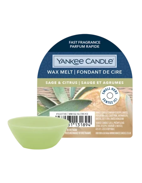 Yankee Candle - Sage & Citrus  Cera da Fondere