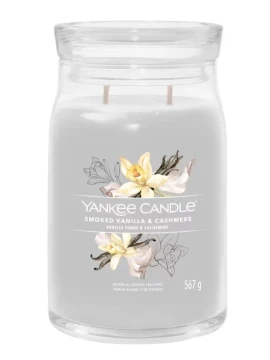 Yankee Candle - Smoked Vanilla & Cashmere Candela in Giara Grande