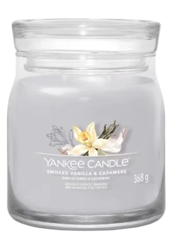 Yankee Candle - Smoked Vanilla & Cashmere Candela in Giara Media
