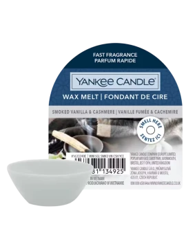 Yankee Candle - Smoked Vanilla & Cashmere Cera da Fondere