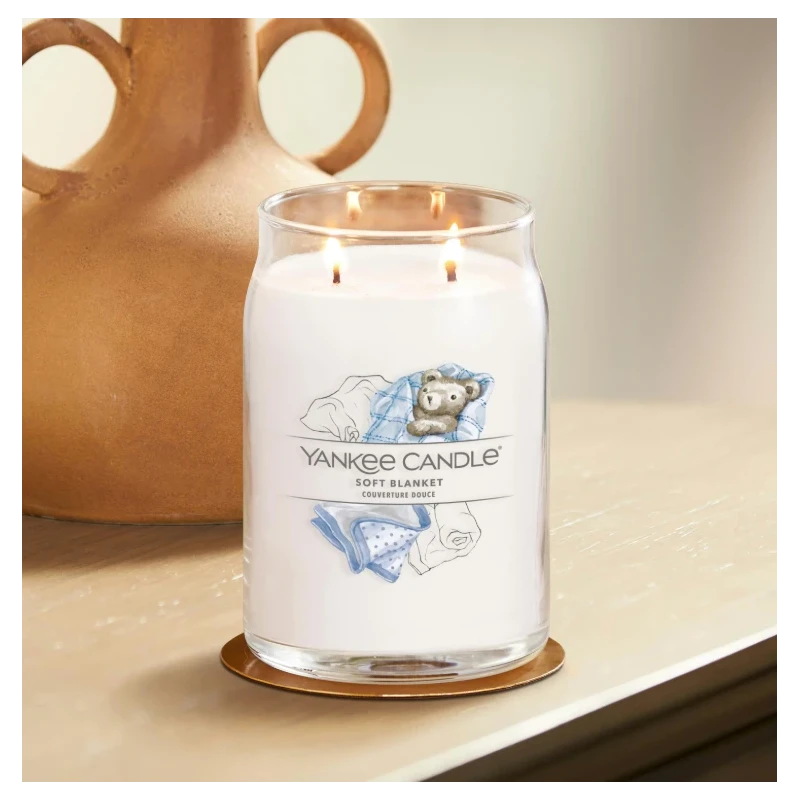 Yankee Candle - Soft Blanket - Candela in Giara Grande